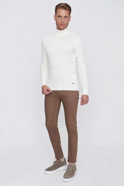 Efor DENİM PNT 108 Tütün Jean Pantolon