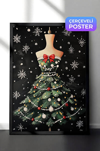 Postifull Slika u crnom okviru, set postera i okvira, serija za novogodišnju ...