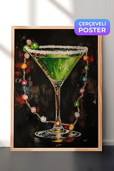 Postifull Slika u drvenom okviru, set postera i okvira, serija za novogodišnj...