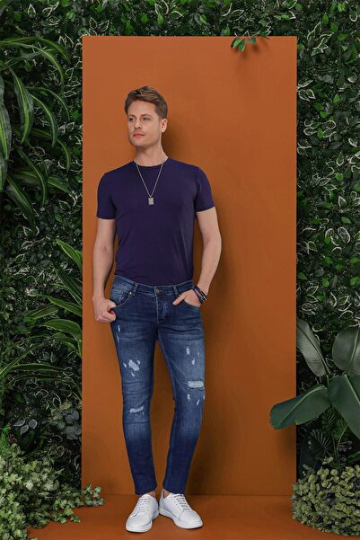 Efor DENİM PNT 112 Koyu Mavi Jean Pantolon
