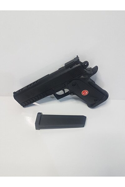 BambaPaw Boncuk Atan Tabanca - Renkli 22 Cm Kaliteli Boncuklu Tabanca + 300 B...