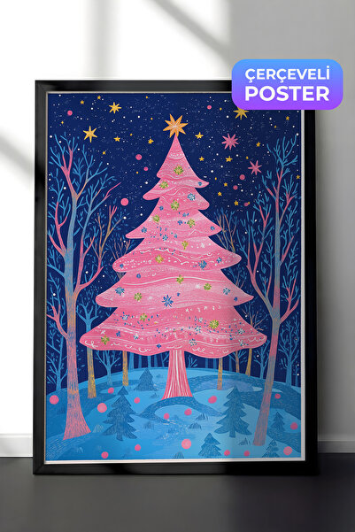 Postifull Crna uokvirena slika, set postera i okvira, serija za novogodišnju ...