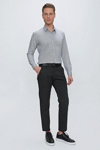 Efor P 1104 Slim Fit Siyah Spor Pantolon
