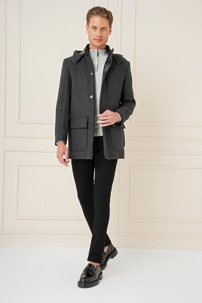 Efor KA 083 Slim Fit Antrasit Spor Kaban