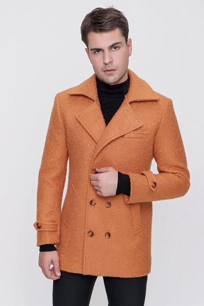 Efor PLT 074 Şampanya Klasik Palto