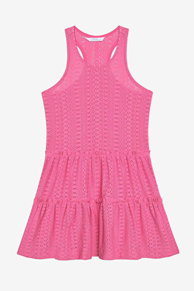 Penti Girl's Lace Lace Pink Dress