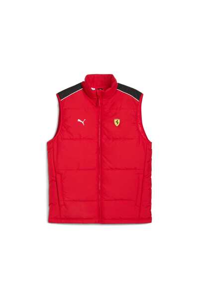 Puma Scuderia Ferrari MT7 Padded Kırmızı Yelek