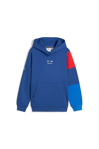 Puma Φούτερ με κουκούλα για εφήβους BMW M Motorsport KIDS ESSENTIALS