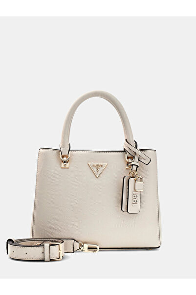 Guess Noelle II Küçük Çok Fonksiyonlu Kadın Ekru El Çantası HWZG9672050-BON