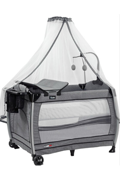 TURHANBEBE Ciciko Velar Cibinlikli Aluminyum Govde Oyun Park Beşik