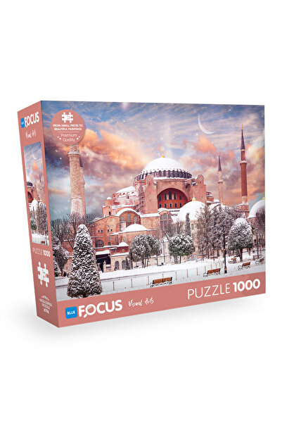 Blue Focus 1000 Parça Puzzle - Hagıa Sophıa Mosque (ayasofya Camii)