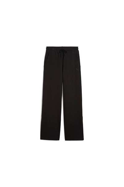 Puma Πλεκτό παντελόνι, Άνετο, Κανονικό, Ψηλό, Απλό, Πλαϊνή τσέπη