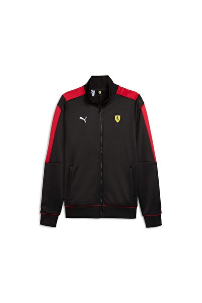 Puma Ferrari Race Mt7 Jacket Black Men's Sweatshirt