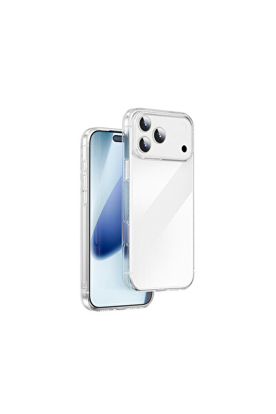 WIWU iPhone 17 Pro Uyumlu Kılıf YXK-206 Invisible Sert PC Kapak Şeffaf