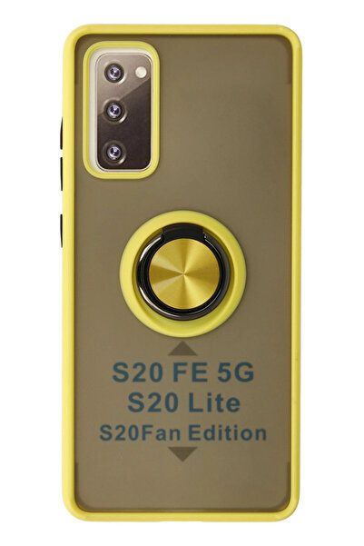 NewFace غطاء سيليكون RDBYDN لهاتف سامسونج جالاكسي S20 FE مع حلقة مونتريال (14...