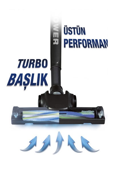 Fantom Pratik 1200 Pratik S Uyumlu Turbo Başlık Siyah