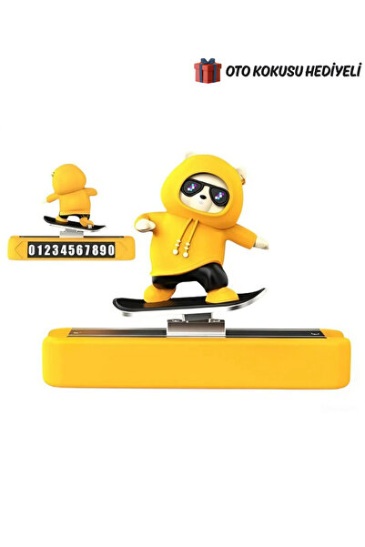 Autowise Hareketli Kayan Figür Kaykay Numaratör Oto Araç Kaykay Numaratör Tor...