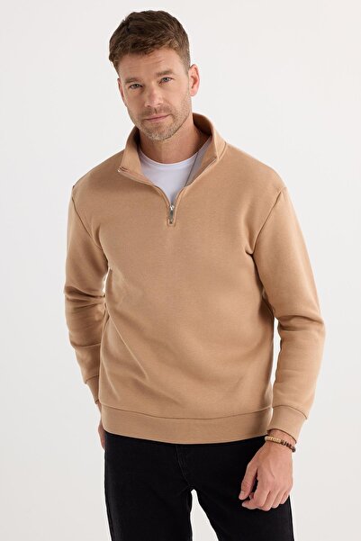 Tudors Unisex mikina Relax Fit s pohodlným strihom, bavlneným fleecom vo vnút...