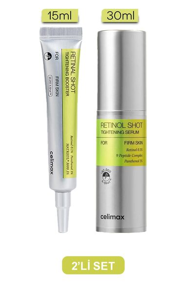 Celimax Set Retinal Shot Tightening Booster 15 ml / Retinol Shot Tightening S...