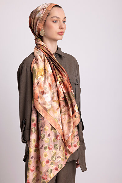 Ayshara Nevbahar Koleksiyonu Öğle Çift Taraflı Şal