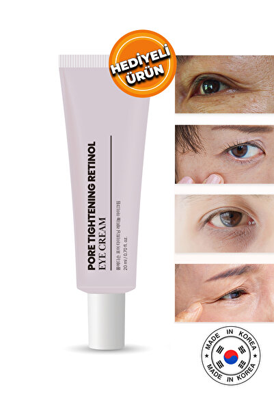 KİSSERA Retinol İçeren Güçlü Gözenek Sıkılaştırıcı Göz Çvresi Kremi
