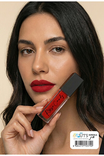 Rose Candy Matte & Moisturizing Lip Gloss | Liquid Matte Lipstick | Red | Wampire Kiss