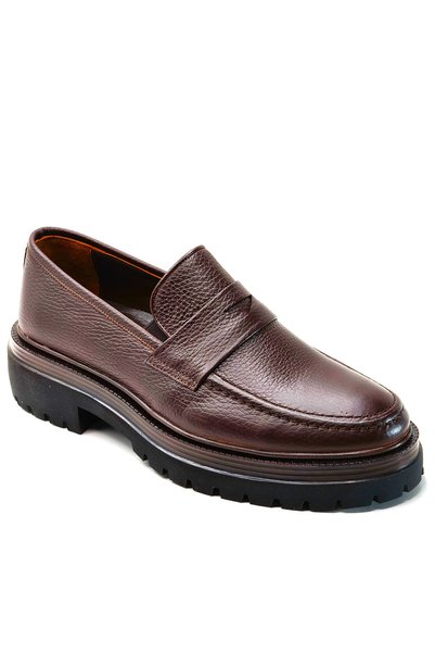 Yeşildaş Men's 100% Genuine Leather Orthopedic Comfortable Polysole Daily Shoes