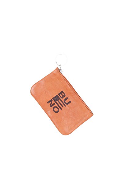 Bueno Shoes سلسلة مفاتيح من الجلد باللون البني 01ubs7320