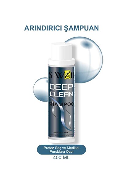 Deep Clean Shampoo | Protez Saç Bakım Şampuanı 400 ML