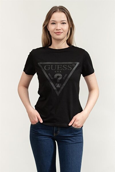 Guess Adele Ss Cn Kadın Bisiklet Yaka T-Shirt