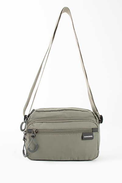 H&D COLLECTİON Αδιάβροχη υφασμάτινη τσάντα ώμου με 5 θήκες