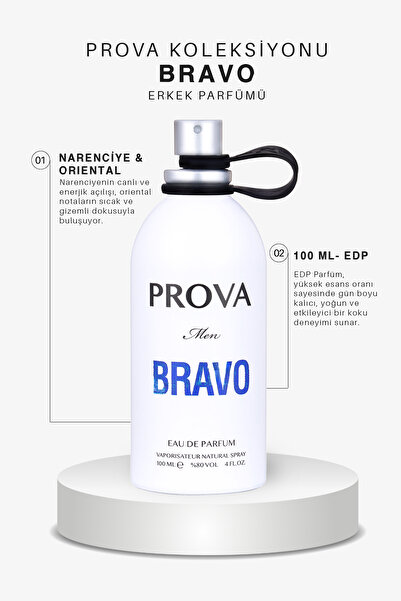 prova Bravo Edp Odunsu Erkek Parfüm 100 ml