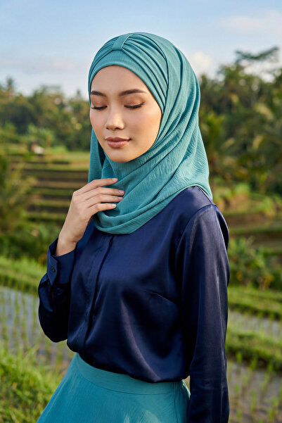 Aisha's Design Практичний шарф, м'ятно-зелений, CPS-91