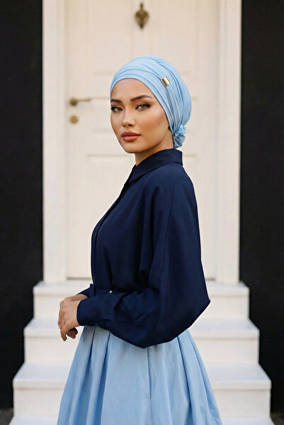 Aisha's Design Chiffon Ready-Made Turban with Accessories,Ht-95S,Ht-95S,Baby ...