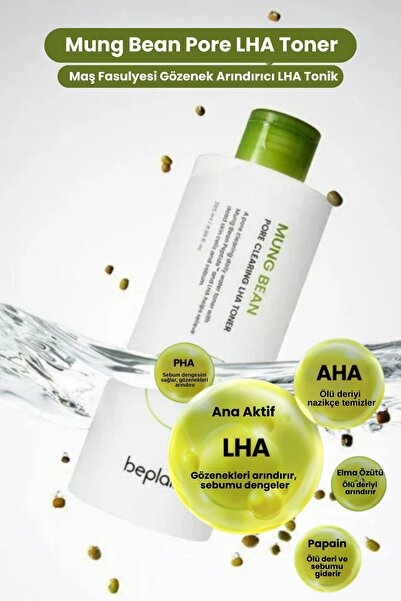 beplain Mung Bean Maş Fasulyesi Gözenek Arındırıcı LHA Tonik