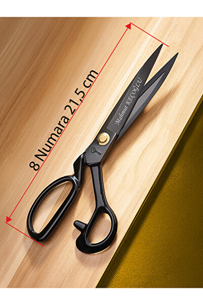 Pin 1084BY 8'' Numara Kişiye Özel Somunlu Kumaş Kesim Makası