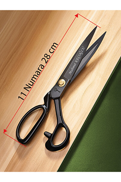 Pin 1114BY 11'' Numara Kişiye Özel Somunlu Kumaş Kesim Makası