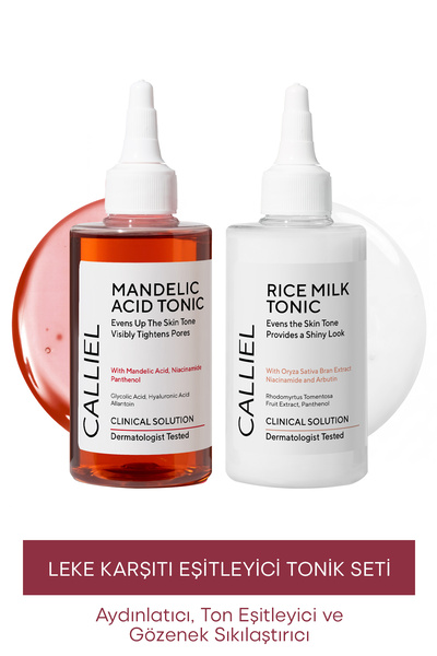 CALLİEL Aydınlatıcı Etkili Leke Karşıtı ve Ton Eşitleyici Bakım Seti