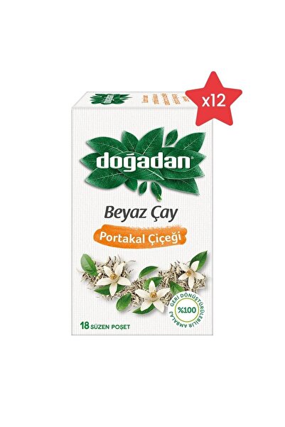 Doğadan White Tea Orange Flower X 12