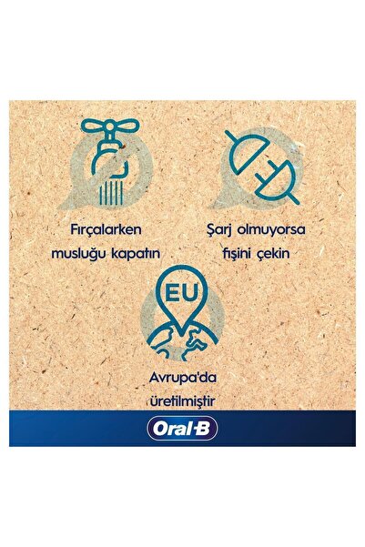 Oral-B D103 Clean Cross Actıon Şarjlı Dış Fırçası - Sıyah