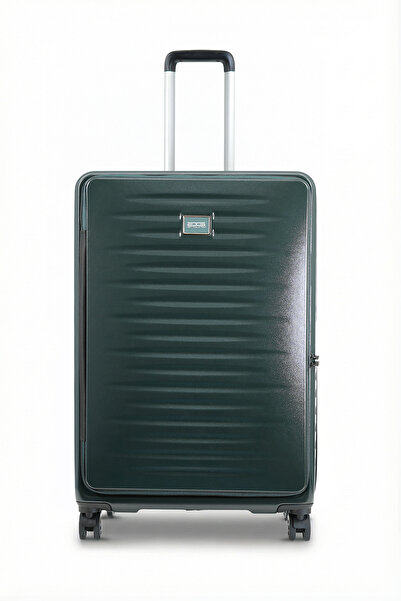 GROUND Fairytale Büyük Boy Körüklü Valiz Yeşil - 10740