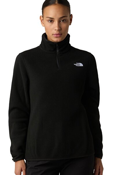 THE NORTH FACE Jachetă W Glacier Fleece 1/4 Zip pentru femei, cu fermoar pe u...