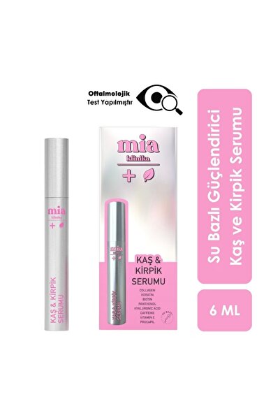 mia klinika Su Bazlı Güçlendirici Kaş Ve Kirpik Serumu