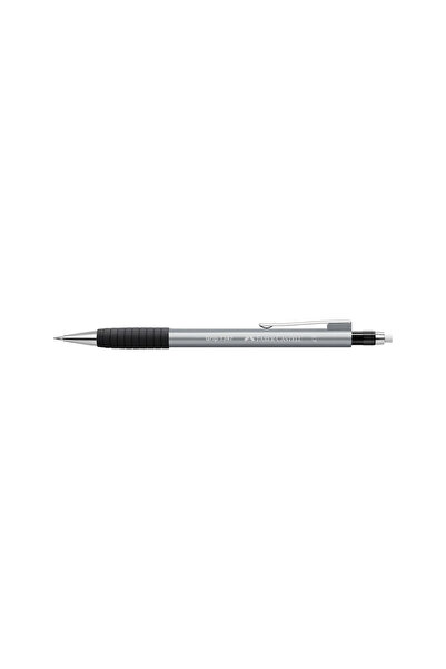 Faber Castell قلم جريب 1347 متعدد الاستخدامات 0.7 ملم، فضي، قبضة مريحة، طرف ز...