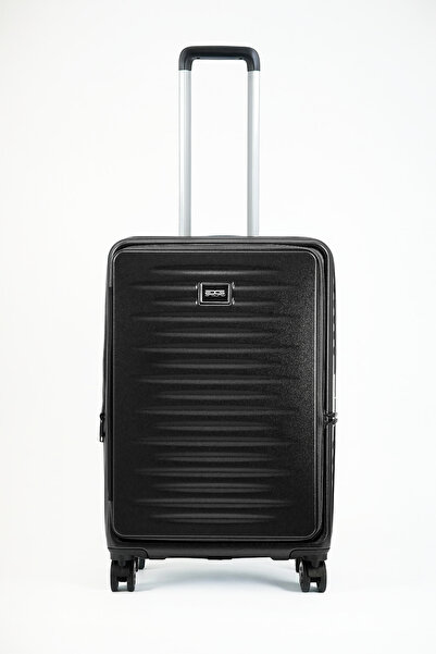 GROUND Fairytale Orta Boy Körüklü Valiz Siyah - 10740