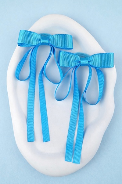 Toka Sepetim Mavi Kuyruklu Eğlenceli Lastik Toka 1 Çift