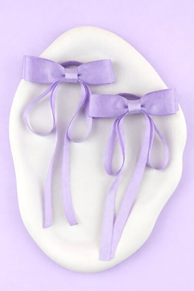 Toka Sepetim Mor Kuyruklu Eğlenceli Lastik Toka 1 Çift