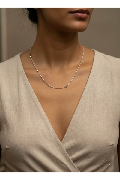 İNN JEWELLERY قلادة فولاذية مقاومة للتشويه مع شكل دوريكا (ضمان المستورد لمدة ...