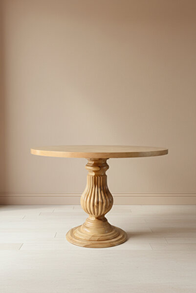 KleinHaus Furniture Balerin Masa, Ahşap Klasik Ayaklı Masa, Özel Tasarım, Mas...