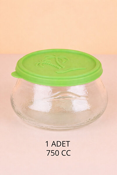 sigmaglas 750Cc Glass Storage Container - Yogurt Container - Jar